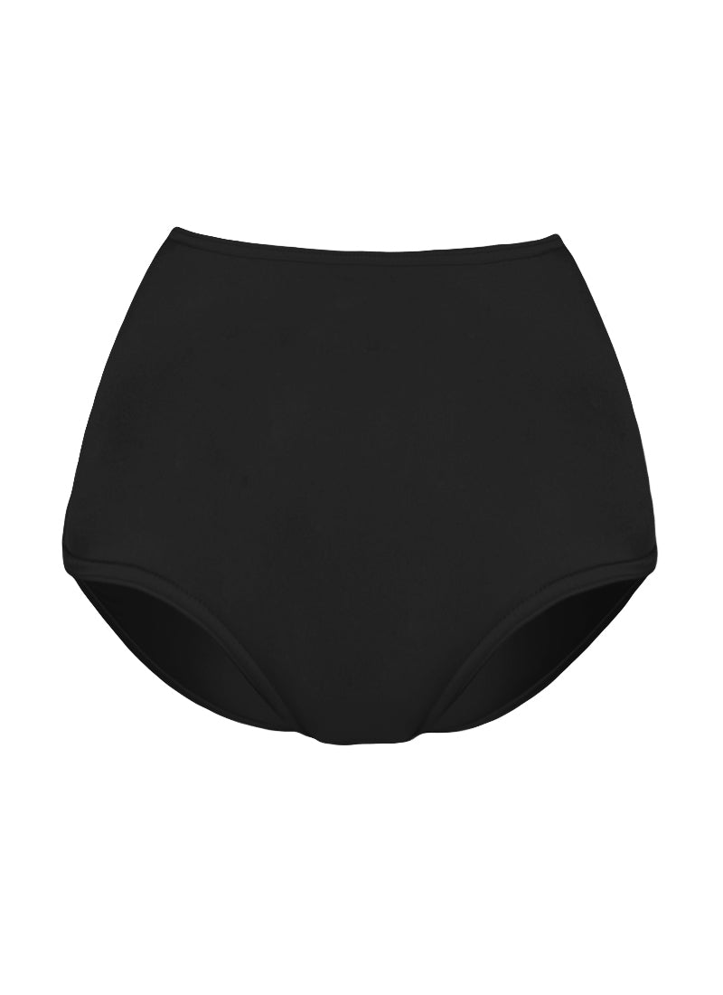 High Waist Dance Briefs - Black and Neutrals