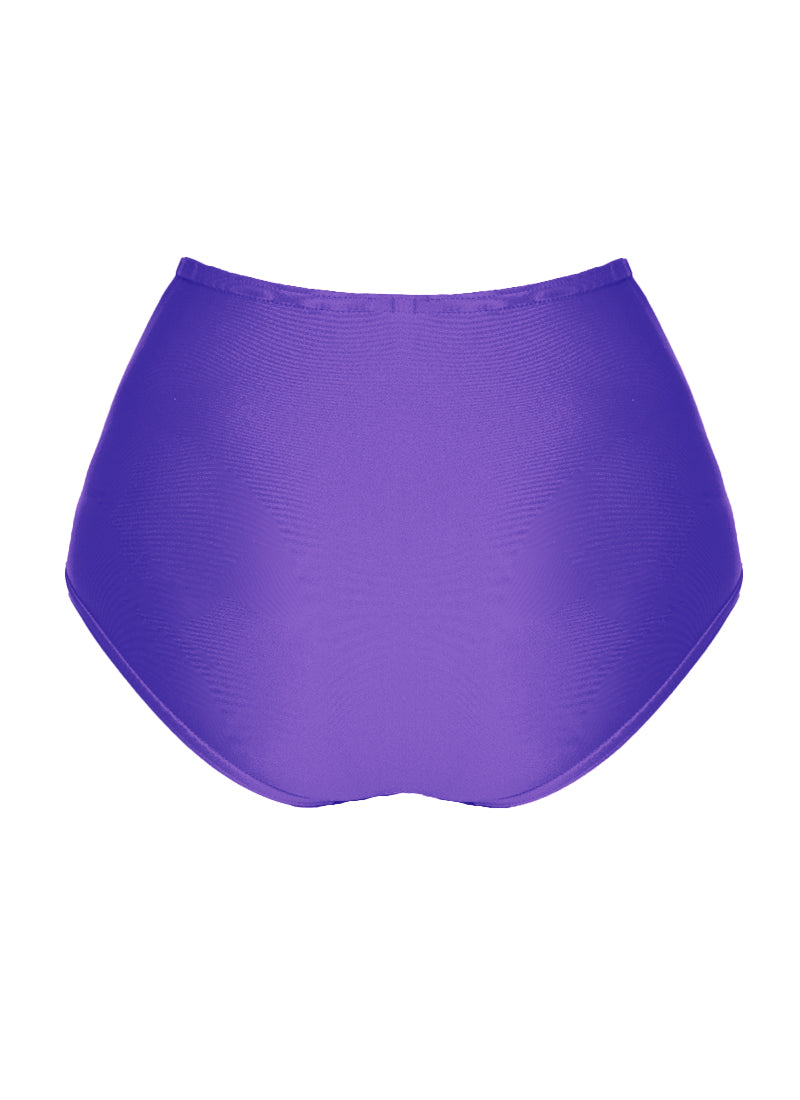 High Waist Dance Briefs - Purples
