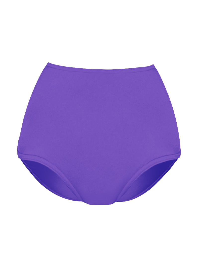 High Waist Dance Briefs - Purples