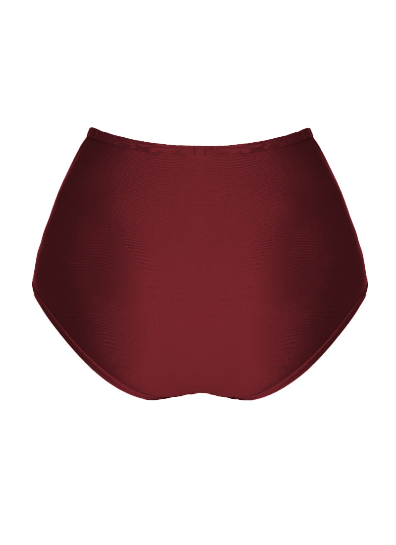High Waist Dance Briefs - Reds & Oranges