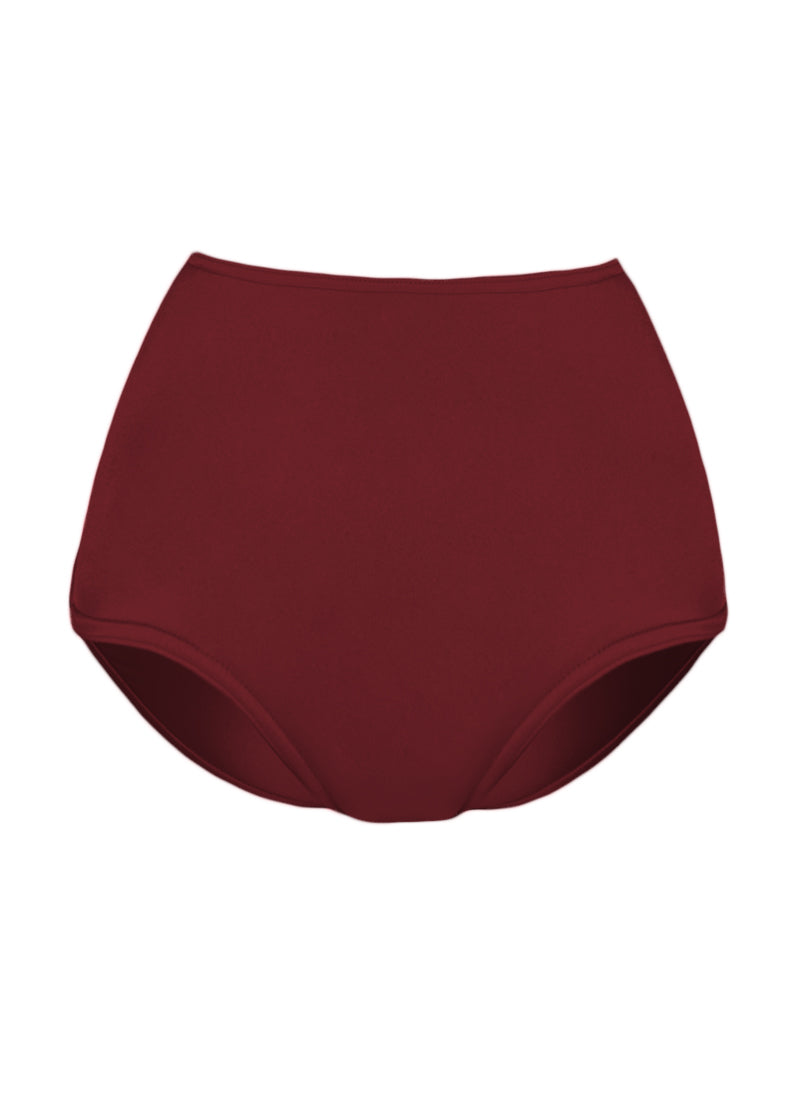 High Waist Dance Briefs - Reds & Oranges