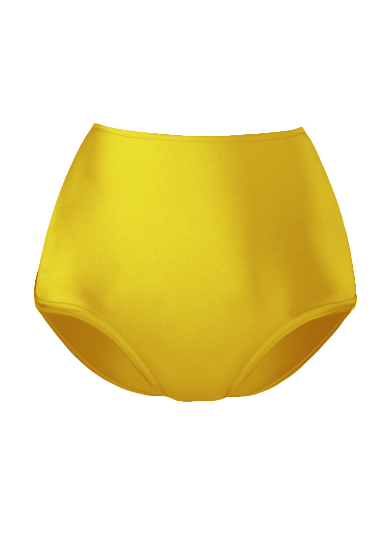 High Waist Dance Briefs - Neons & Metallics