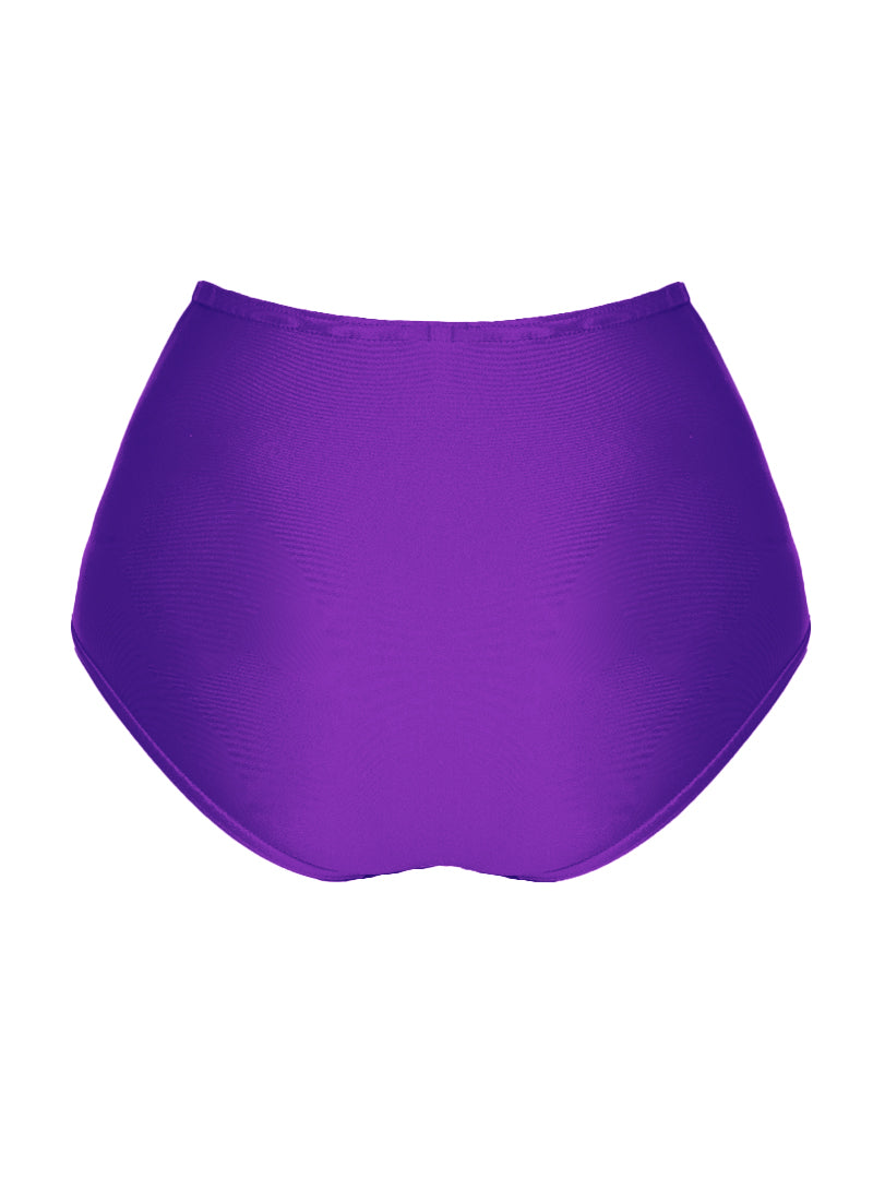 High Waist Dance Briefs - Purples