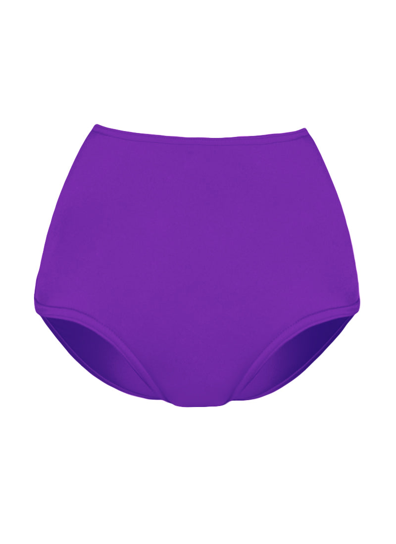 High Waist Dance Briefs - Purples