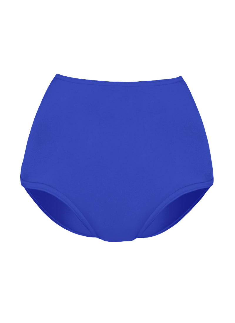 High Waist Dance Briefs - Blues