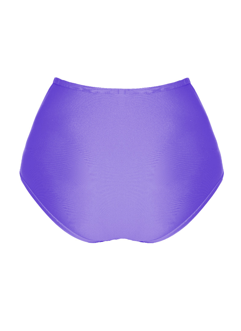 High Waist Dance Briefs - Purples