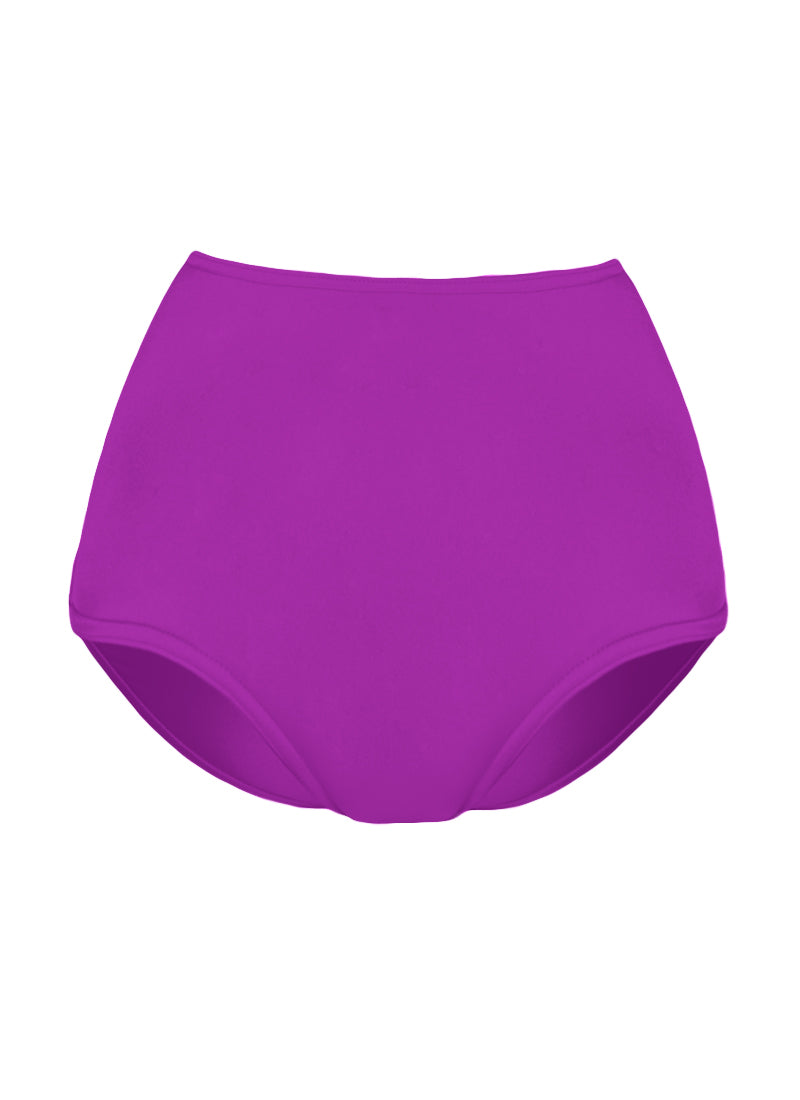 High Waist Dance Briefs - Purples