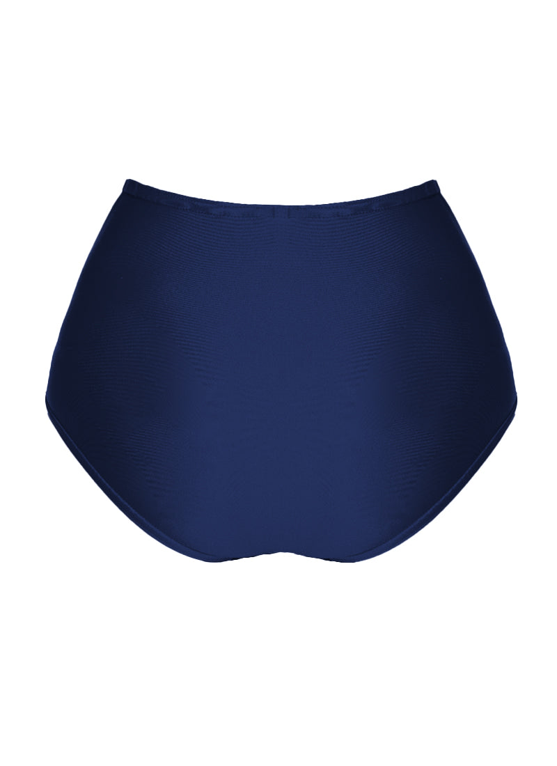 High Waist Dance Briefs - Blues