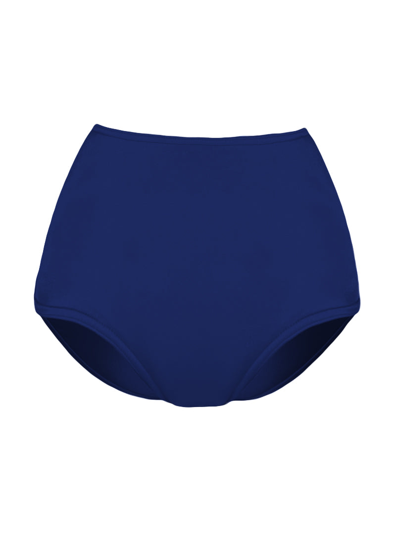 High Waist Dance Briefs - Blues