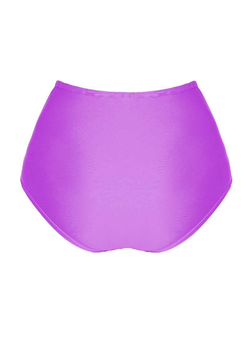 High Waist Dance Briefs - Purples