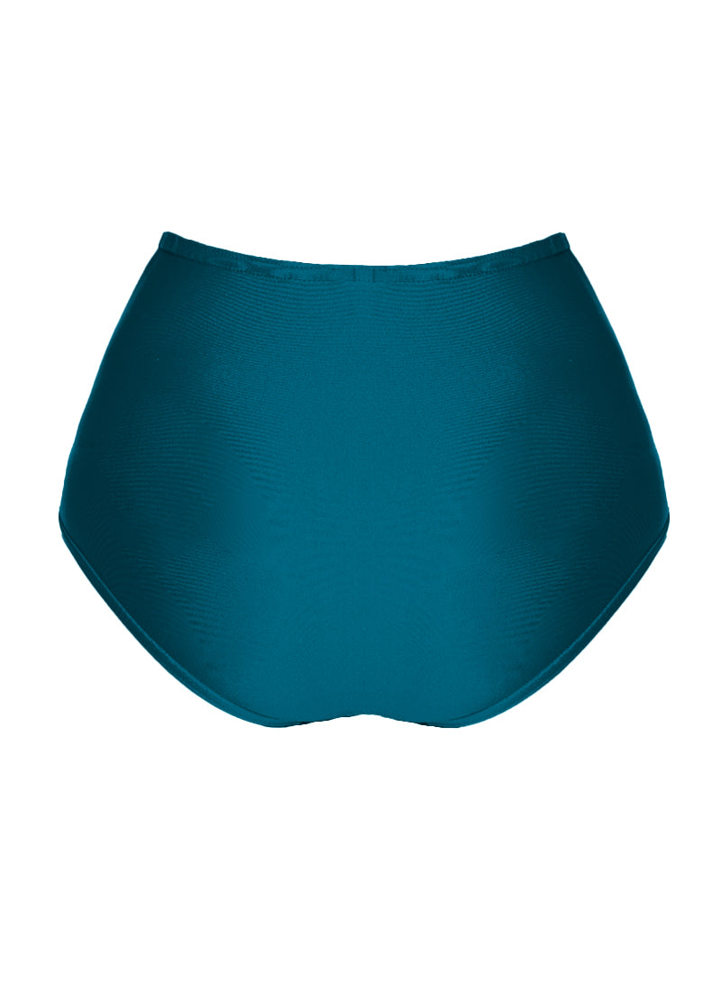 High Waist Dance Briefs - Blues