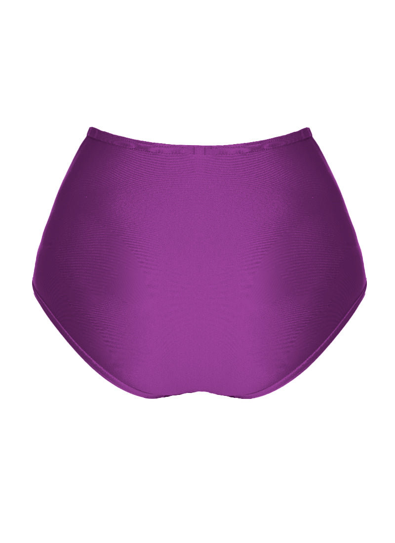 High Waist Dance Briefs - Purples
