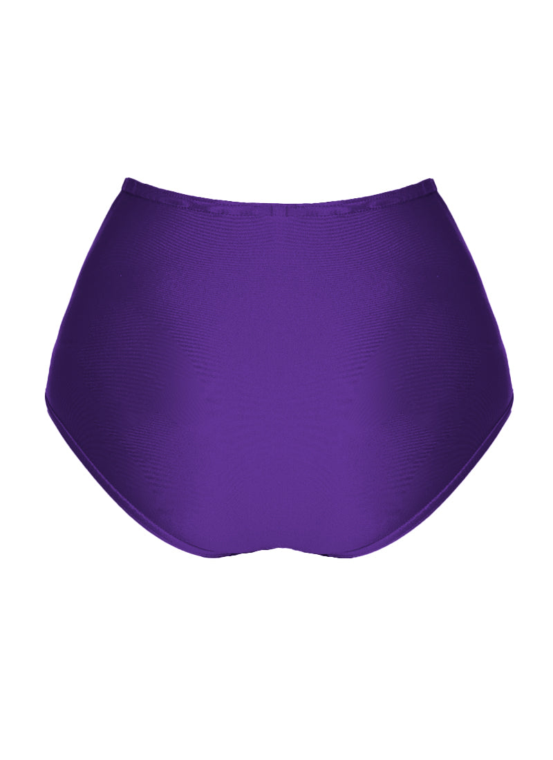 High Waist Dance Briefs - Purples