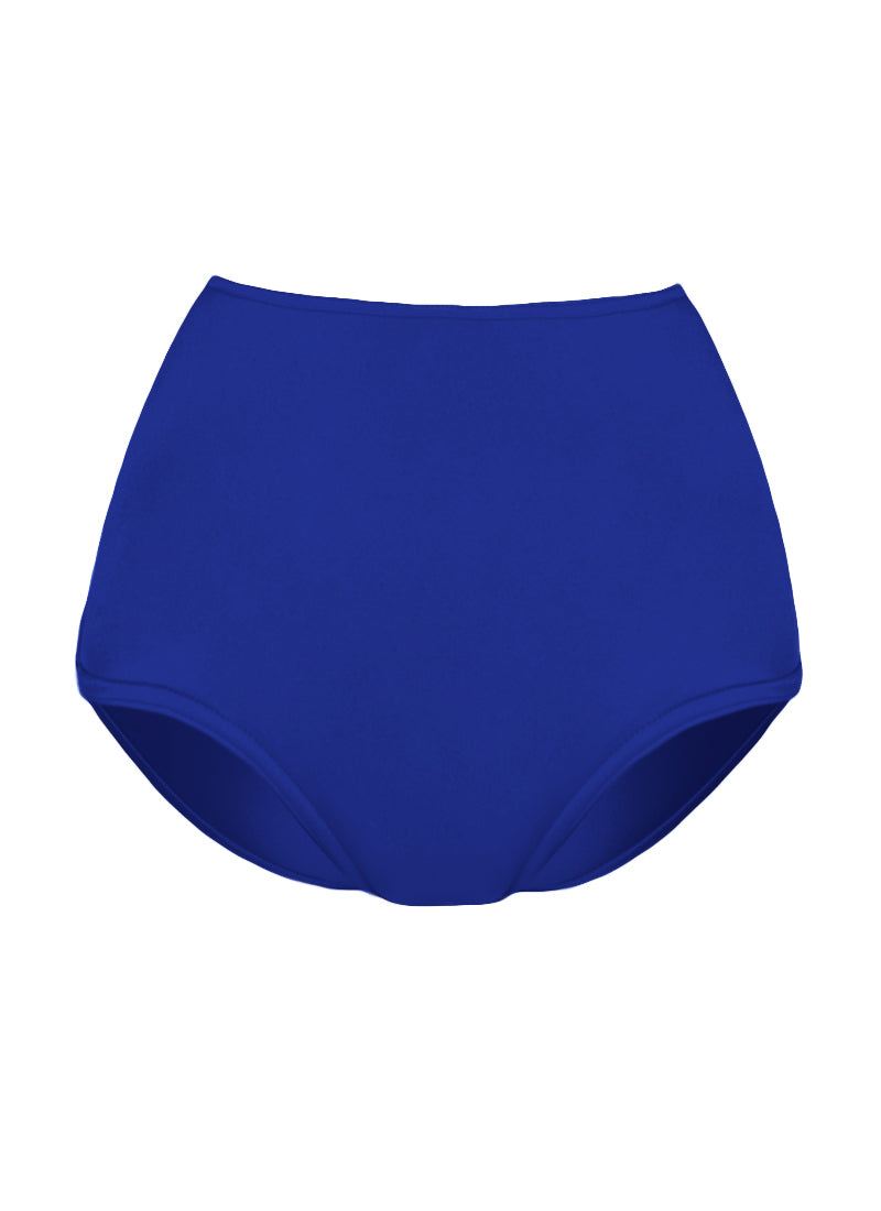 High Waist Dance Briefs - Blues