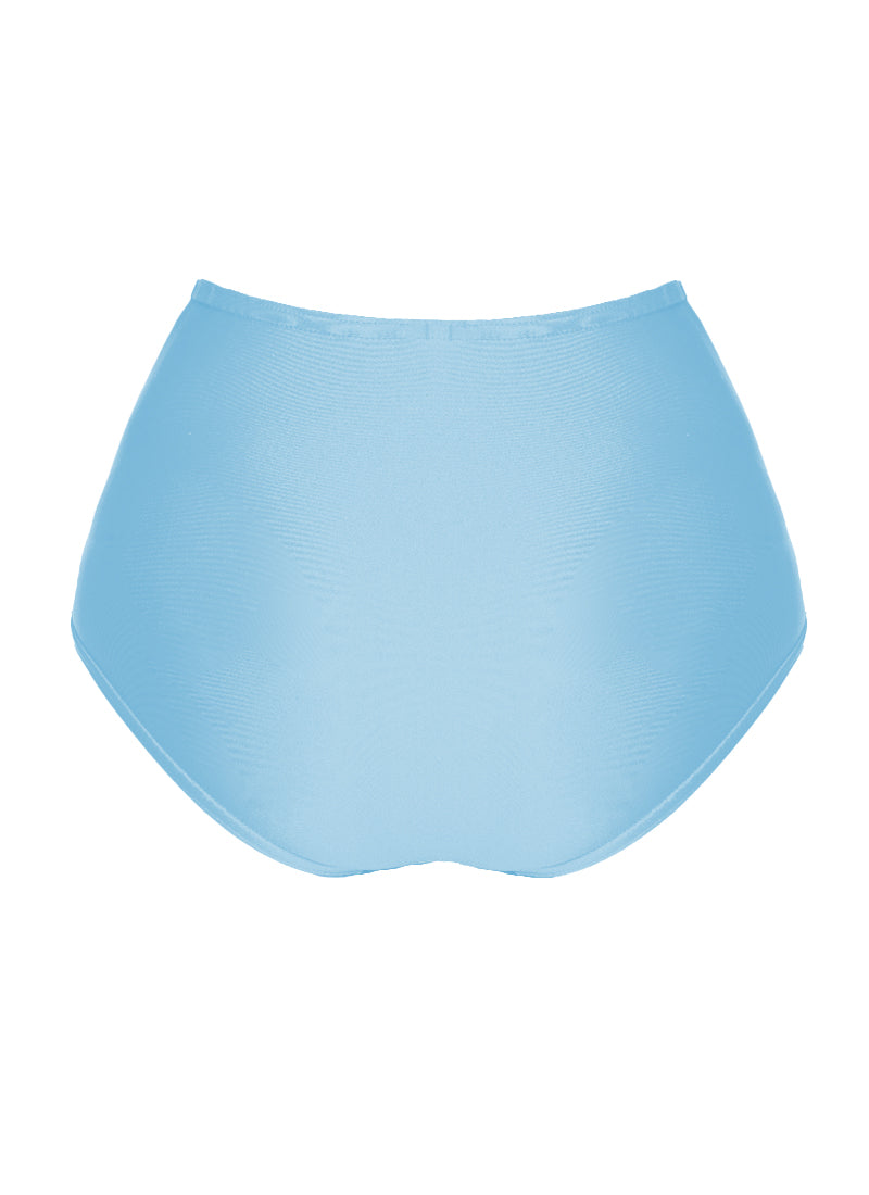 High Waist Dance Briefs - Blues