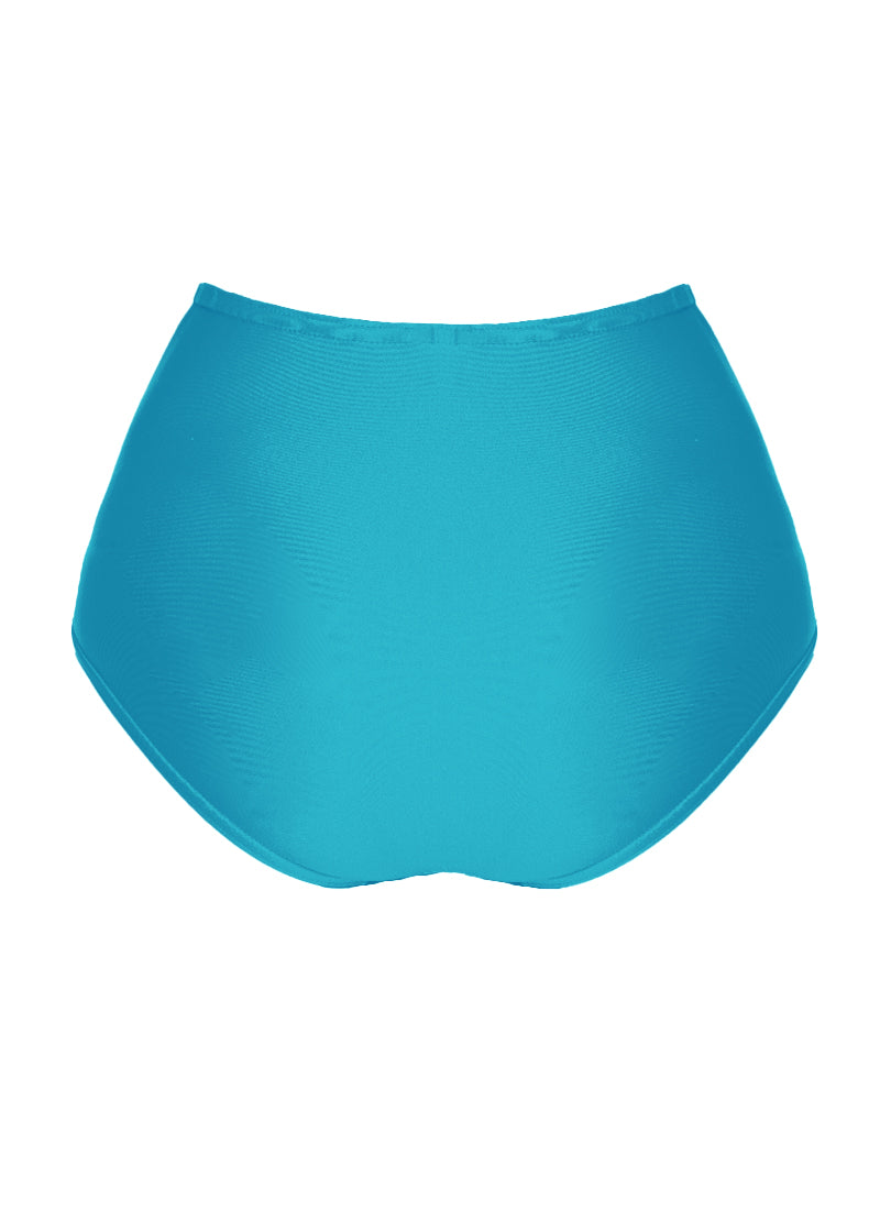 High Waist Dance Briefs - Blues