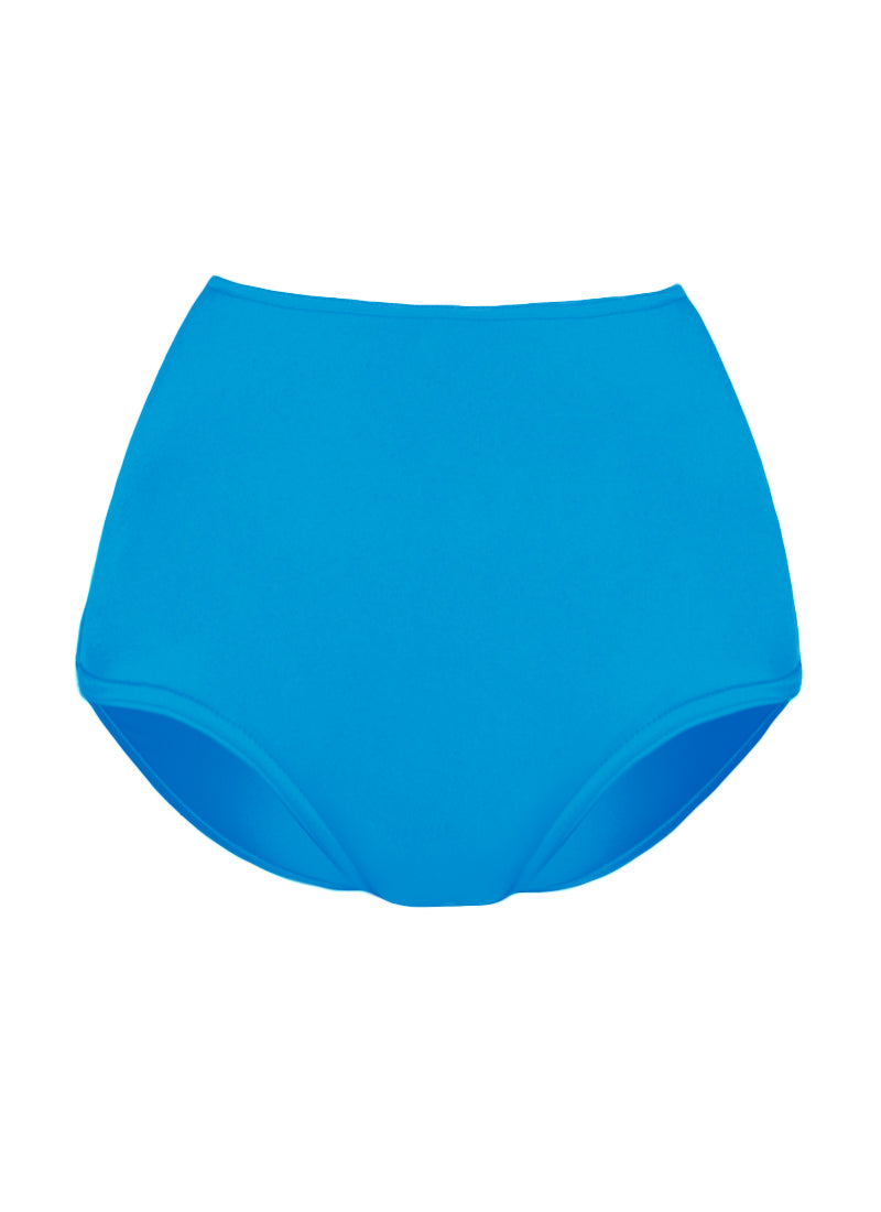 High Waist Dance Briefs - Blues