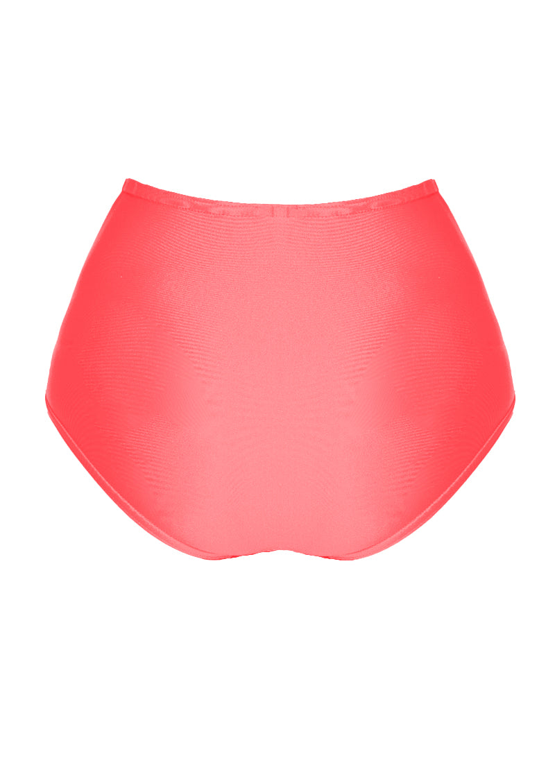 High Waist Dance Briefs - Reds & Oranges