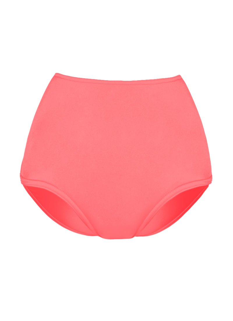 High Waist Dance Briefs - Reds & Oranges