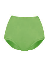 High Waist Dance Briefs - Greens