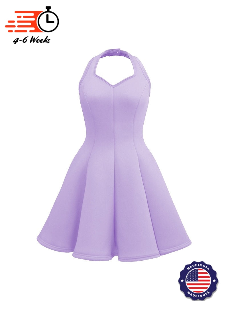 Sweetheart Halter Super Techno Show Choir Dress - Pinks & Purples - Ships 4 to 6 weeks