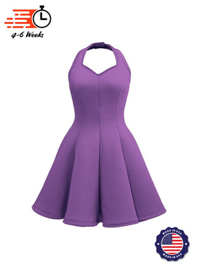 Sweetheart Halter Super Techno Show Choir Dress - Pinks & Purples - Ships 4 to 6 weeks