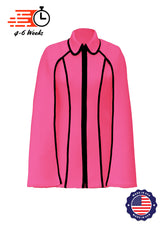 Caped Overcoat Jacket - Super Techno Colors - Ships 4 to 6 weeks