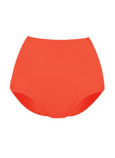 High Waist Dance Briefs - Reds & Oranges