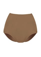 High Waist Dance Briefs - Nudes and Browns