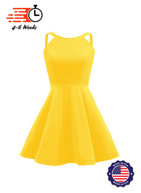 The DANCER Stretch Velvet Show Choir Dress with Attached Briefs - Ships 4 to 6 weeks