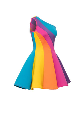 Spiral Panel Show Choir Dress Candy Land - Ships 4 to 6 weeks Candy Land / 2XL - Spiral Panel Show Choir Dress Candy Land - Ships 4 to 6 weeks Candy Land / 2XL -