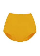 High Waist Dance Briefs - Yellows
