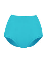High Waist Dance Briefs - Blues