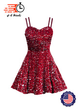 Velvet Sequin - Silver Flash DANCER Sweetheart Princess Seam Show Choir Dress - Ships 4 to 6 weeks