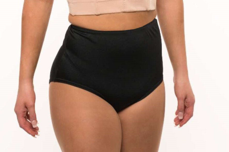 High Waisted Briefs Side View
